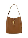 Le 5 A7 Small Hobo Shoulder Bag Brown - SAINT LAURENT - BALAAN 1