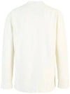 11Th Anniversary Lens Wappen Ribbed Knit Top Ivory - CP COMPANY - BALAAN 4