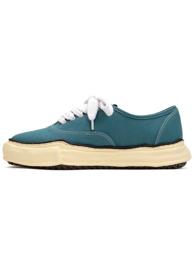 Baker OG Sole OD Canvas Low-top Sneakers Blue - MIHARA YASUHIRO - BALAAN 3