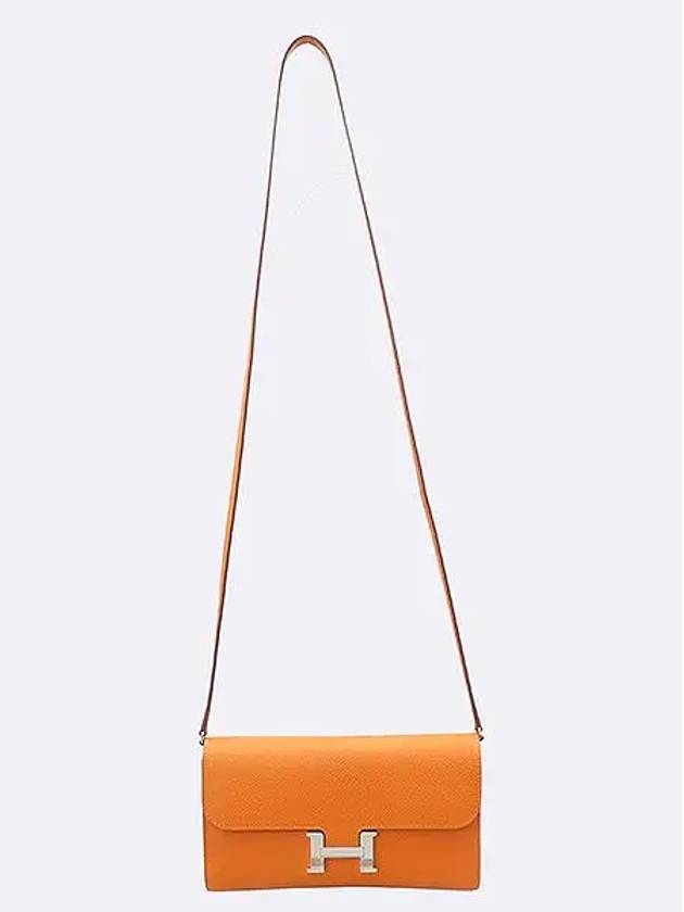 orange crossbody bag - HERMES - BALAAN 2