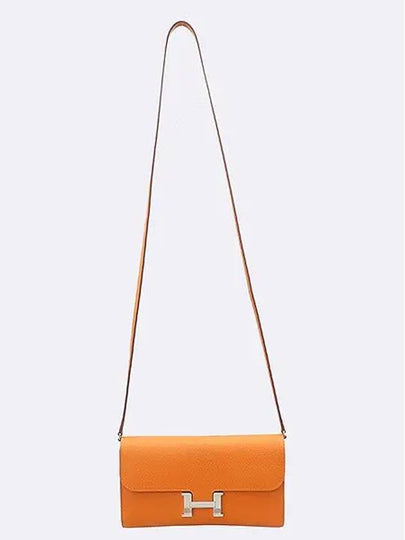 orange crossbody bag - HERMES - BALAAN 2