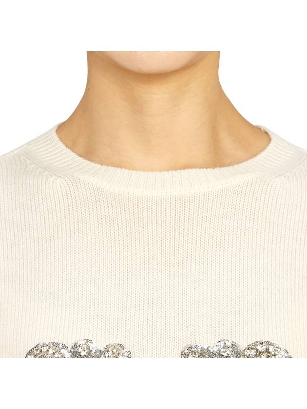 Palato Knit Top Ivory - MAX MARA - BALAAN 7