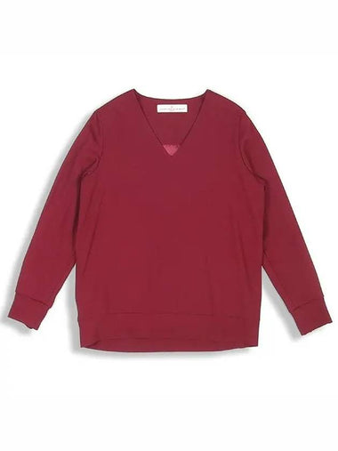 Smith Market Used Luxury Goods Burgundy Tee Women s Clothing - GOLDEN GOOSE - BALAAN 1