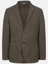 Men's Linen Blend Jacket MMJAN5T78 450 - AT.P.CO - BALAAN 9