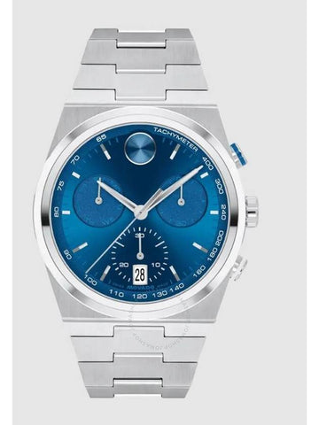 Movado BOLD Quest Chronograph Quartz Blue Dial Men's Watch 3601199 - MOVADO - BALAAN 1