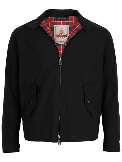 Men's G4 Classic Harrington Zip-Up Jacket Black - BARACUTA - BALAAN 2