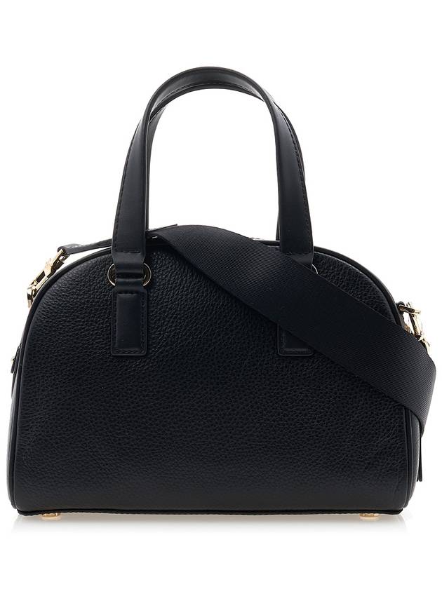 Williamsburg Satchel Small Pebbled Leather Tote Bag Black - MICHAEL KORS - BALAAN 4