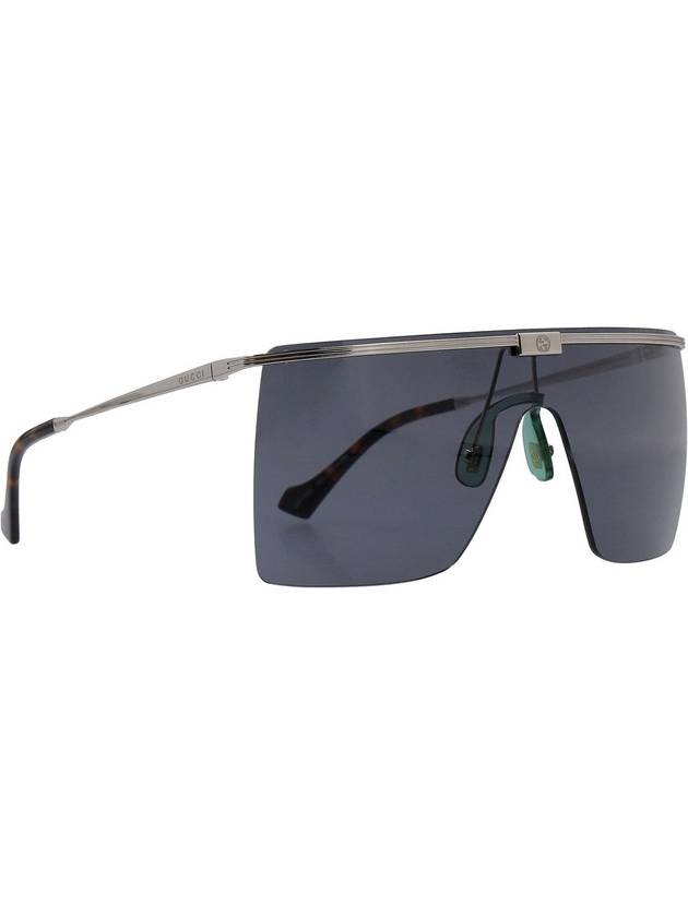 mask frame sunglasses silver - GUCCI - BALAAN 4