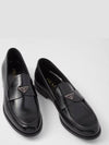 2DB205 055 F0397 Brushed leather loafers - PRADA - BALAAN 1