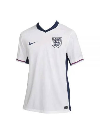 England 2024 25 Dri-Fit Stadium Home Replica Jersey White Blue Void Non-Marking Version - NIKE - BALAAN 2