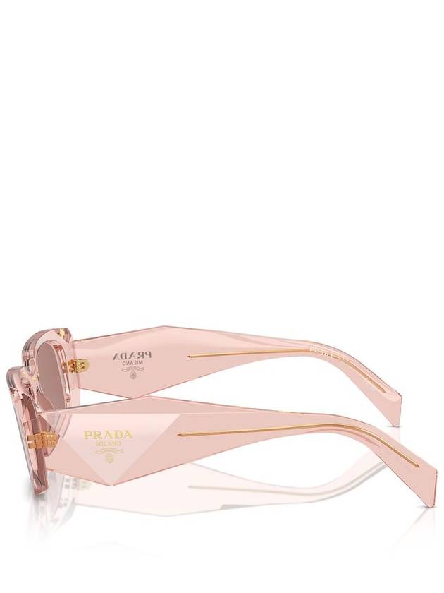 Sunglasses 00 538192622 PR 17WS 19Q10D TRANSPARENT PEACH - PRADA - BALAAN 4