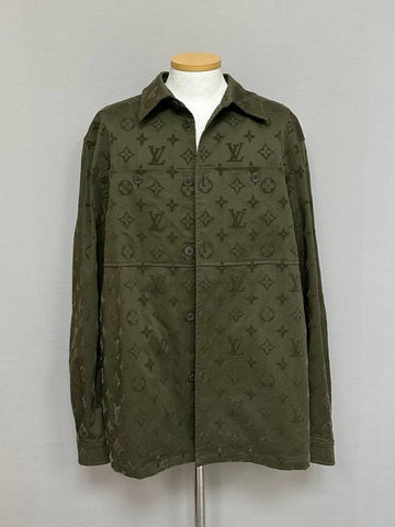 Monogram Cotton Overshirt 110 - LOUIS VUITTON - BALAAN 1