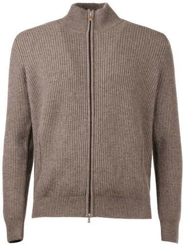 Barba 100% Cashmere Full Zipper Sweater - BARBA - BALAAN 1