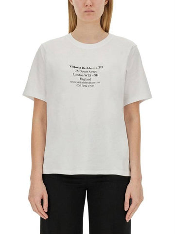 Victoria Beckham "Address" T-Shirt - VICTORIA BECKHAM - BALAAN 1