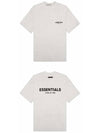 125SU224107F 466 Essentials The Core Collection TShirt Light Oatmeal Men's TShirt TEO - FEAR OF GOD - BALAAN 4