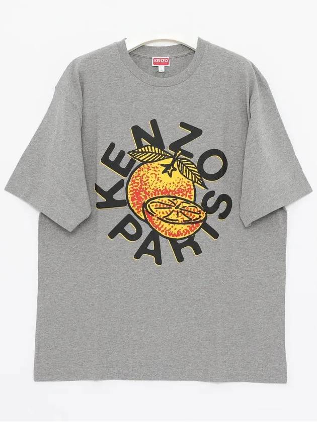 5TS279 4SG 94C Orange T shirt - KENZO - BALAAN 1