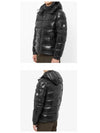 Maya Hooded Padding Black - MONCLER - BALAAN 6