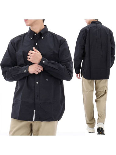 Button Down Wind Shirt SUGF350E DARK NAVY - NANAMICA - BALAAN 1