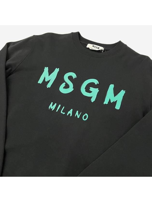 MSGM Brushed Logo Sweatshirt 3040MM104 217099 99A - MSGM - BALAAN 2