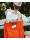 _ TRAVEL ECO SHOULDER BAG ORANGE - THE GREEN LAB - BALAAN 1