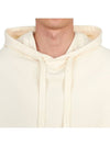 Drop Shoulder Cotton Hoodie Ivory - LEMAIRE - BALAAN 6