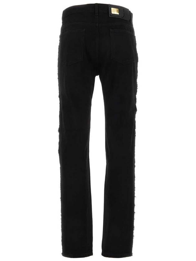 Twisted Slim Fit Jeans Black - JW ANDERSON - BALAAN 3