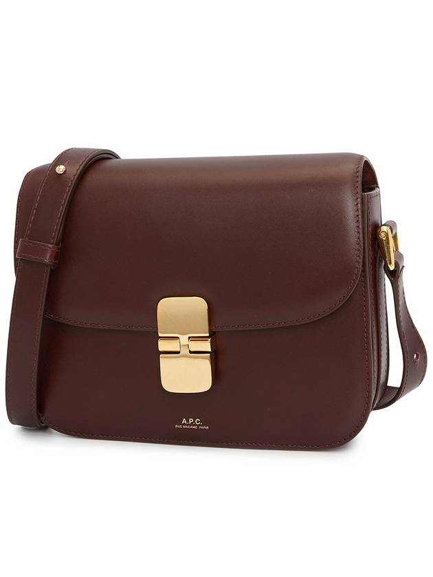 Grace Small Shoulder Bag Burgundy - A.P.C. - BALAAN 3