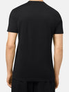 Men's Logo Print Short Sleeve T-Shirt Black - VERSACE - BALAAN 4