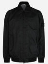 Membrana 3L TC Bomber Jacket Black - STONE ISLAND - BALAAN 2