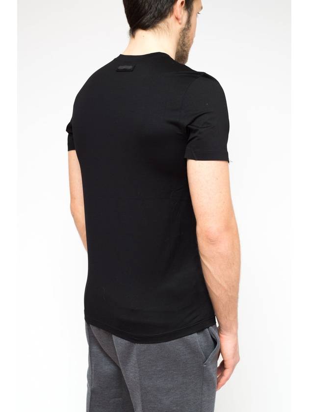 PRADA crew neck t-shirt black - PRADA - BALAAN 4