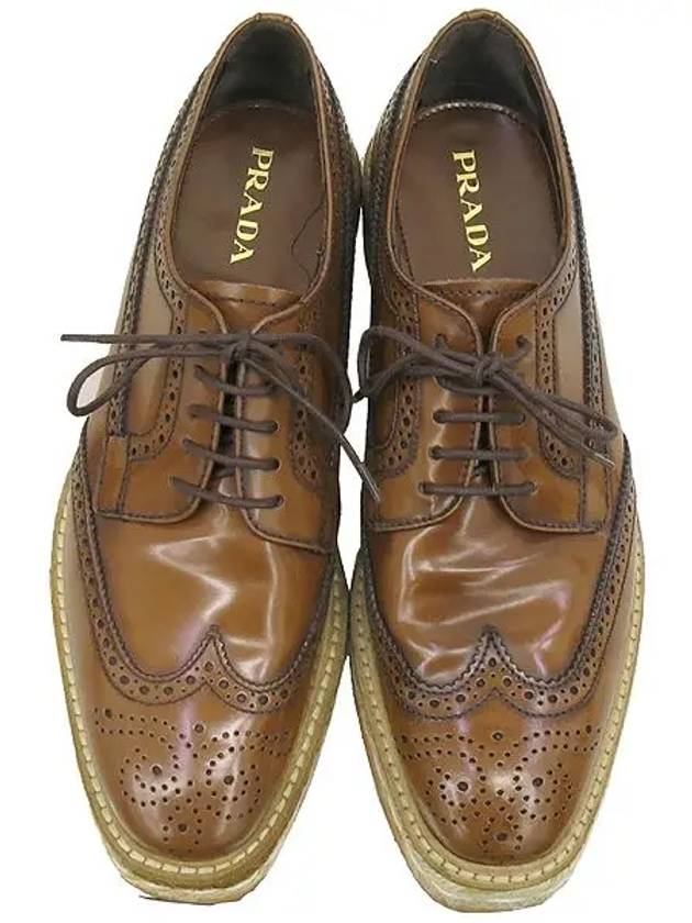 Smith Market used luxury brown women s shoes - PRADA - BALAAN 4