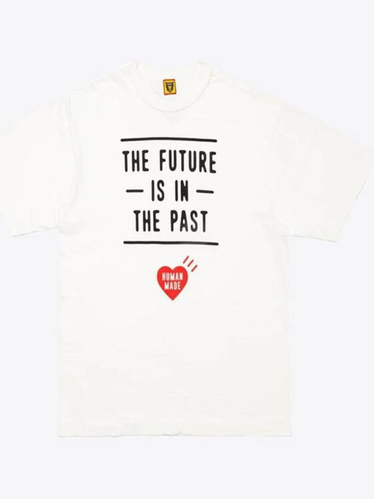 Graphic Short Sleeve T Shirt 03 White HM27TE003 - HUMAN MADE - BALAAN 1