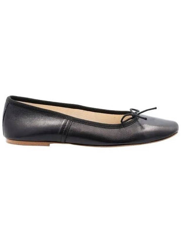 WoMen's Leah Flat Ballerina Shoes Black - A.P.C. - BALAAN 1