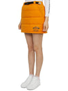 Women's Padded H-Line Skirt Orange - HORN GARMENT - BALAAN 3