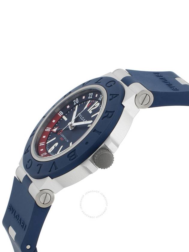 Bvlgari Aluminium "Pepsi" Automatic Blue Dial Men's Watch 103554 - BVLGARI - BALAAN 2