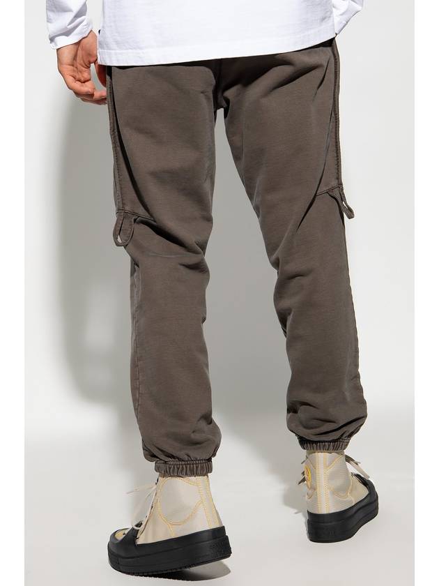 Camargue Clay Logo Cotton Jogging Pants Dark Brown - JACQUEMUS - BALAAN 3