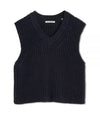 Intact Chunky Cotton Rib Vest Navy - OUR LEGACY - BALAAN 2