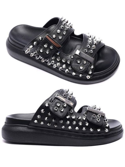 650785 Hybrid Slippers Black WHXZE 1081 - ALEXANDER MCQUEEN - BALAAN 2