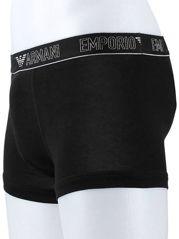 Cotton Briefs 2 Pack Black - EMPORIO ARMANI - BALAAN 4