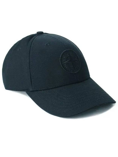 99661 Cotton Rep 6 Panel Ball Cap Navy - STONE ISLAND - BALAAN 2