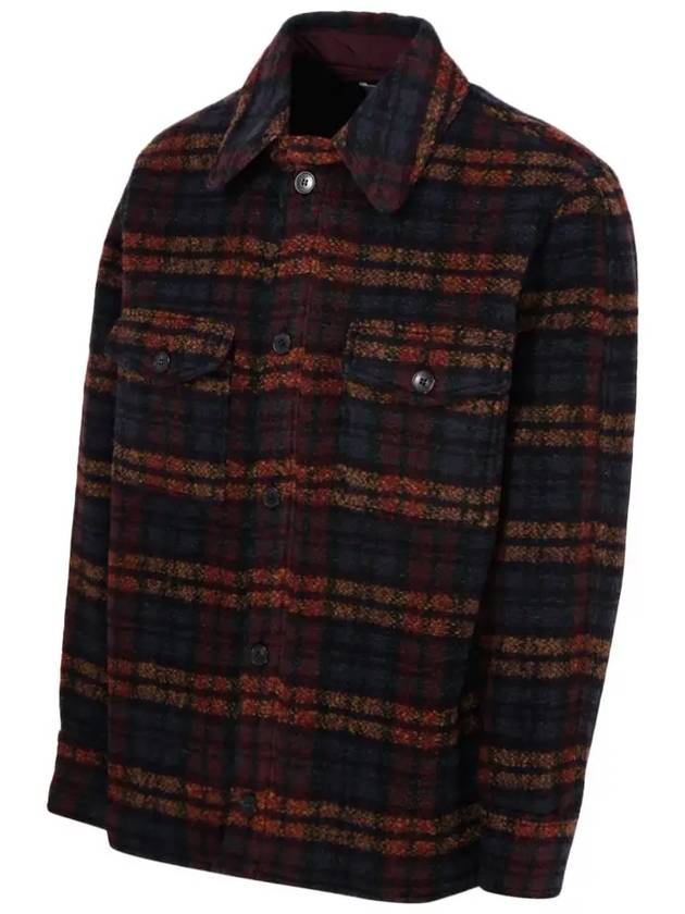 Kervont Check Shirt Jacket Black - ISABEL MARANT - BALAAN 3