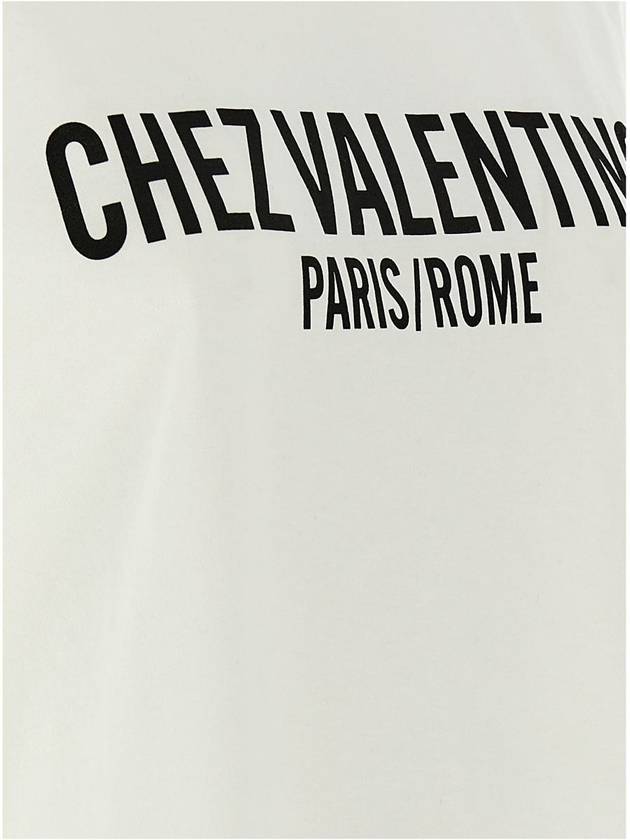 Valentino Garavani Valentino Garavani 'Chez Valentino' T-Shirt - VALENTINO - BALAAN 4