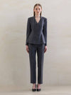 Two Layer Tyra Suit Gray - DEFEMME - BALAAN 3