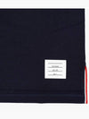 Midweight Jersey Short Sleeve T-Shirt Navy - THOM BROWNE - BALAAN 4