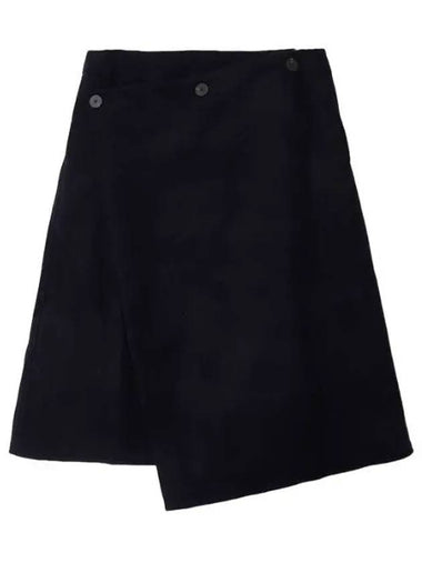 Silka Button Wrap Skirt - STUDIO NICHOLSON - BALAAN 1