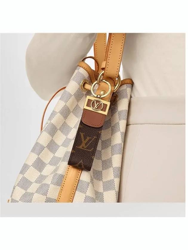 Dauphine Dragonne Key Holder Brown - LOUIS VUITTON - BALAAN 3