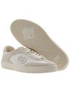 Interlocking G Suede Low-Top Sneakers White - GUCCI - BALAAN 6