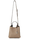 Leather Mini Tote Bag Brown - TOD'S - BALAAN 7