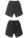 Heart Logo Patch Shorts Black - AMI - BALAAN 5