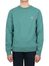 Fox Head Patch Regular Sweatshirt Teal Green - MAISON KITSUNE - BALAAN 3